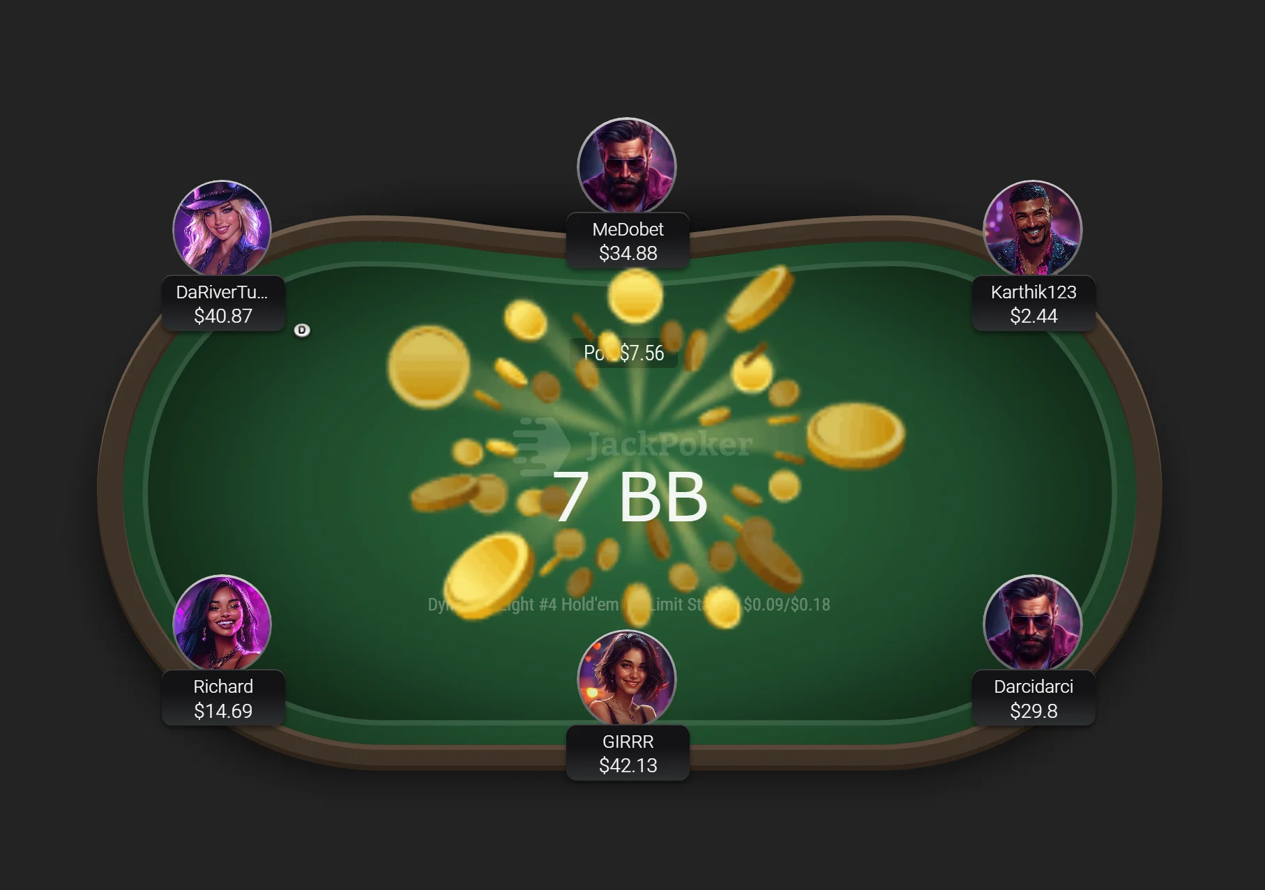 JackPoker Bomb Pot