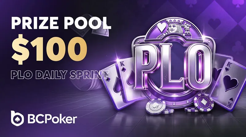 BCPoker: $100 PLO Daily Sprint