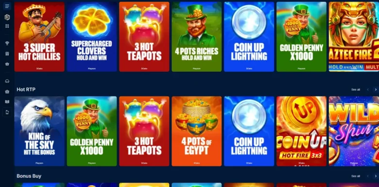 BankRolla Casino slots page