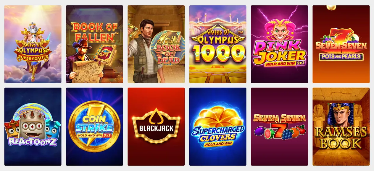 Interwetten Casino Popular Slots