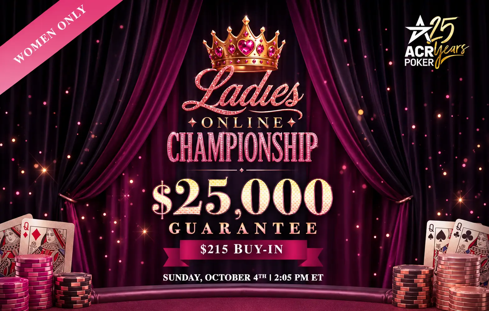 Stop, Ladies Time: Katie Lindsay Will Host Online Ladies Championship on ACR Poker