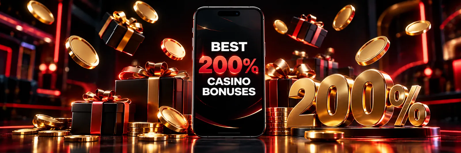 Best 200% Casino Bonuses