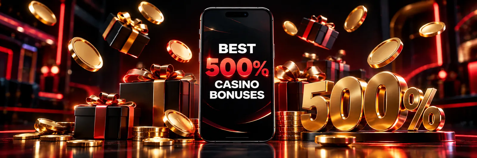 Best 500% Casino Bonus