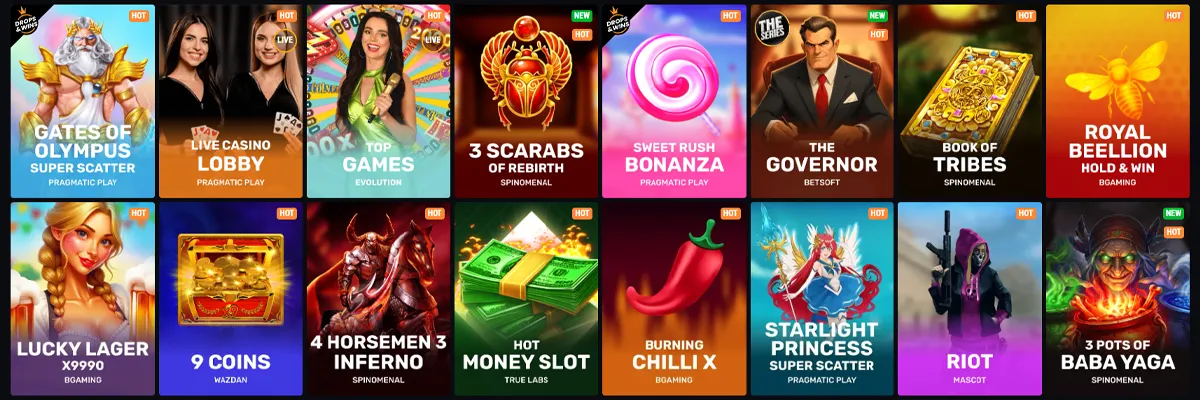 Betamo Online Casino Slots