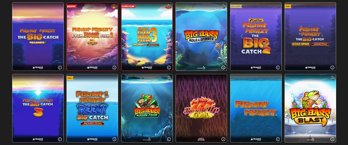 Betfair Online Casino Slots