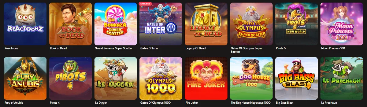 Betsafe Online Casino Slots