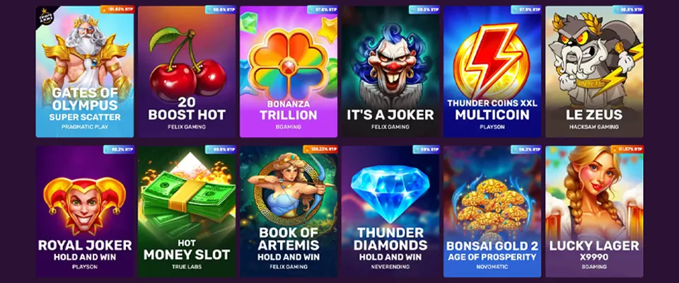 Bizzo Online Casino Slots
