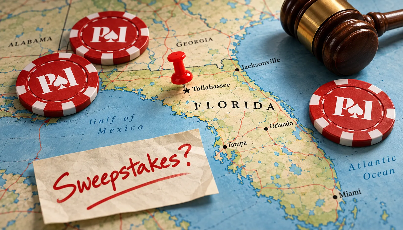 Florida Goes After Sweepstakes Casino Ads as US Crackdown Grows
