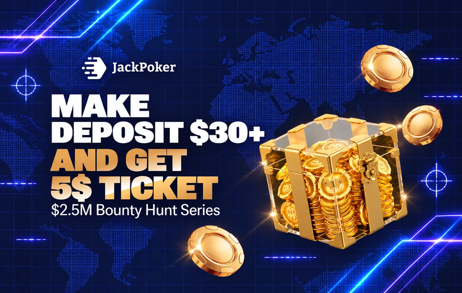 JackPoker Adds Last-Chance Entry Route to Bounty Hunt Series