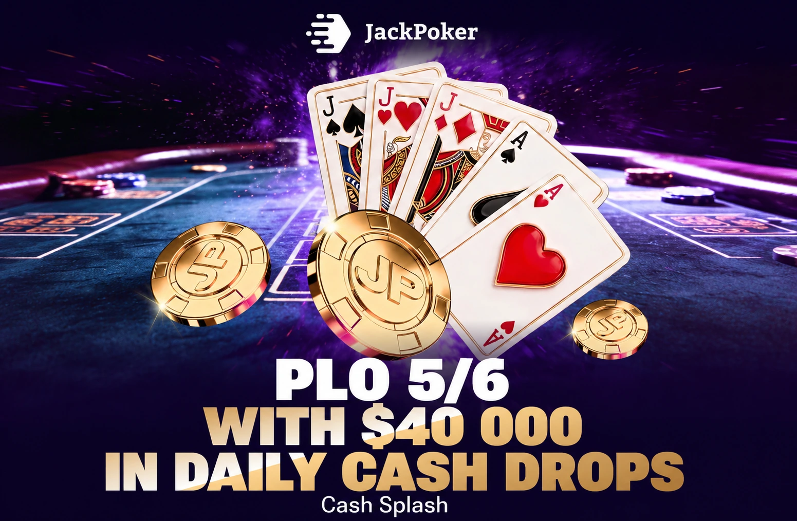 How Much Could Drop: JackPoker Cash Splash Goes Up to $40,000 a Day