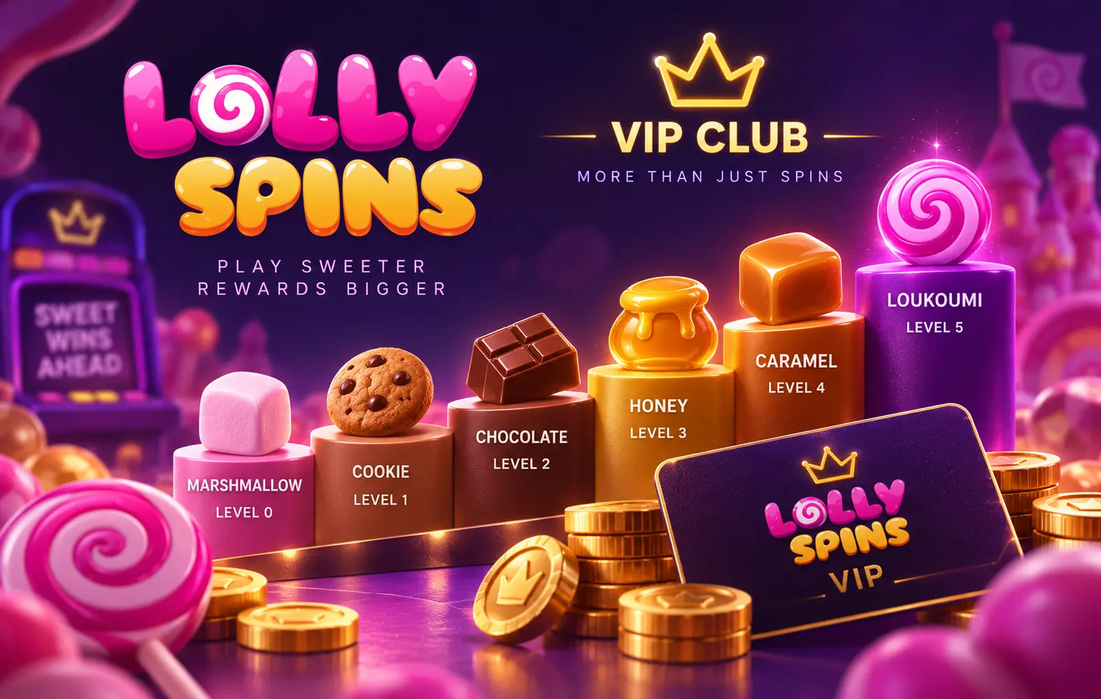 Lolly Spins Loyalty Program: How the Sweet-Themed VIP Club Works