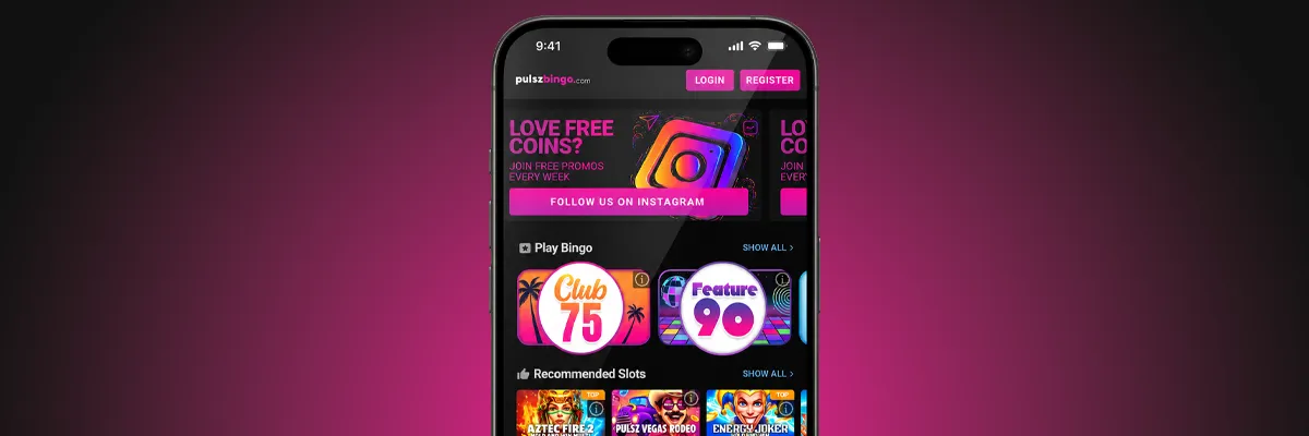 Pulsz Bingo Casino Mobile