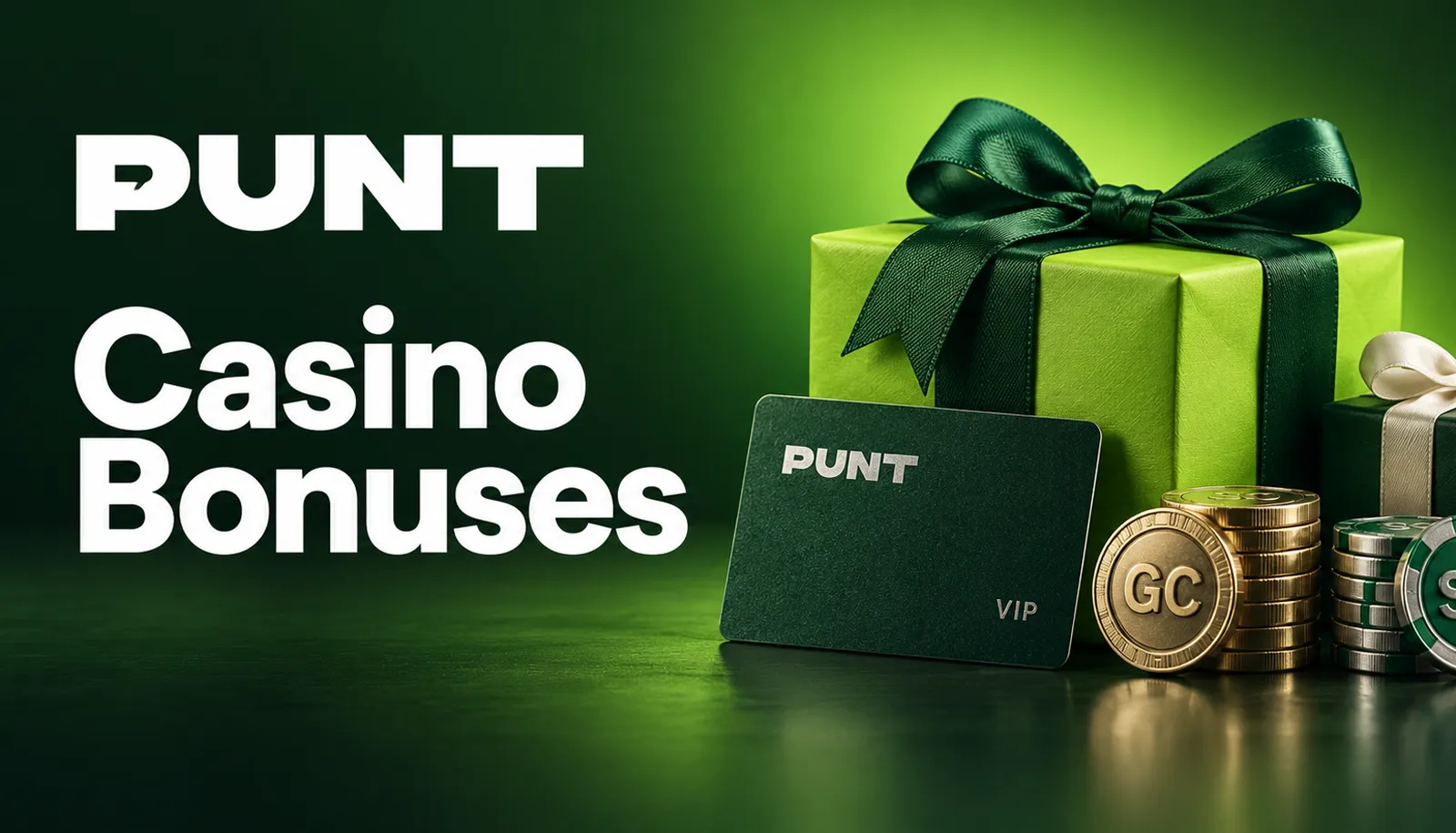 Punt Casino bonus guide: no promo code required—free sign-up, first-purchase, daily, VIP, and referral rewards with GC and SC.
