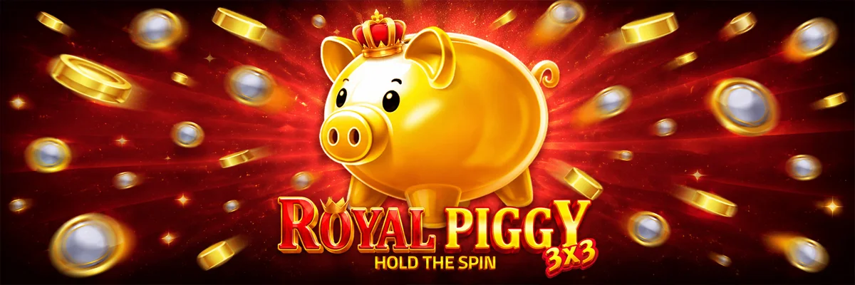 3x3 Royal Piggy: Hold the Spin