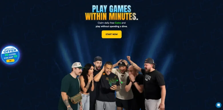 SpinQuest Social Casino official website