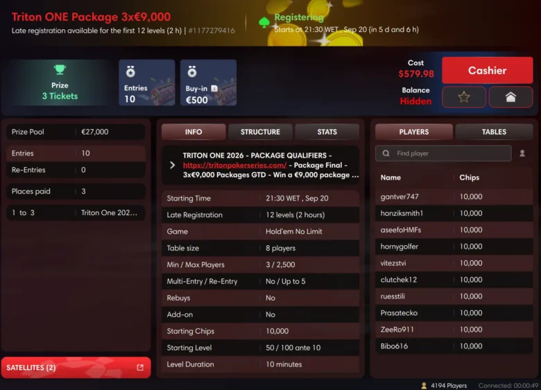 Triton ONE Packages