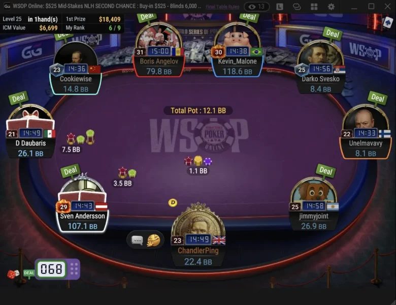 WSOP Online Final Table