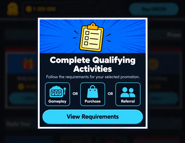 Complete qualifying activities