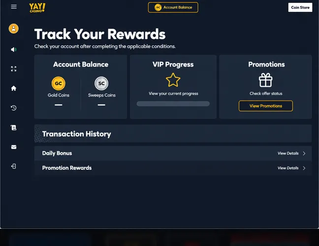 Track your rewards