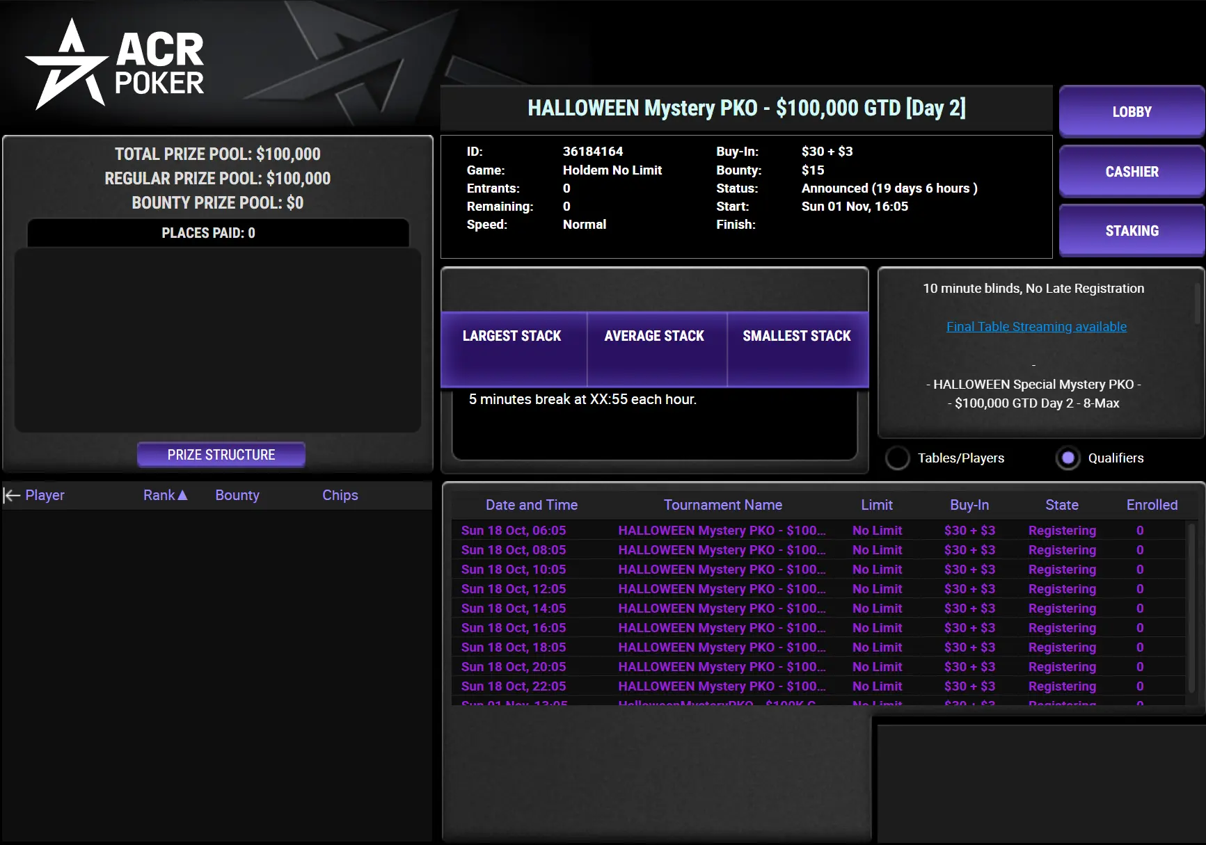 $33 HALLOWEEN Mystery PKO