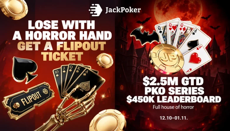 JackPoker: $2.95M Full House of Horror Series and Daily Halloween Tasks