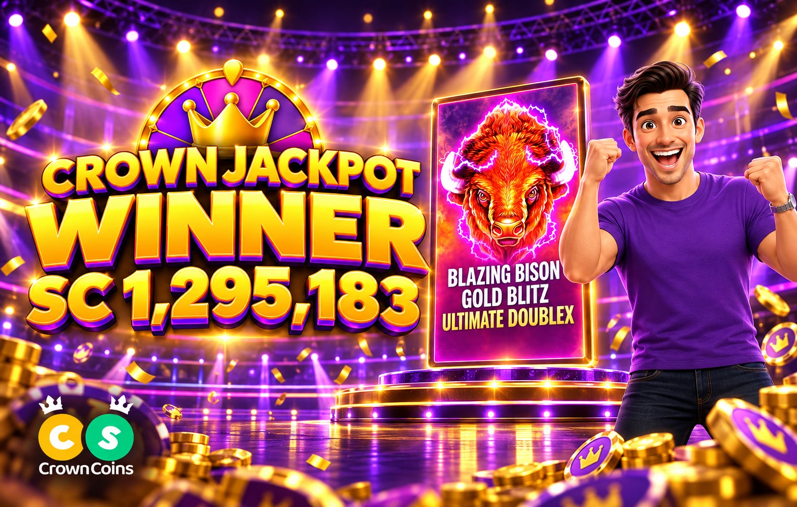 Crown Coins Player Lands SC 1.29 Million — Here’s How to Get That Same Crown Jackpot