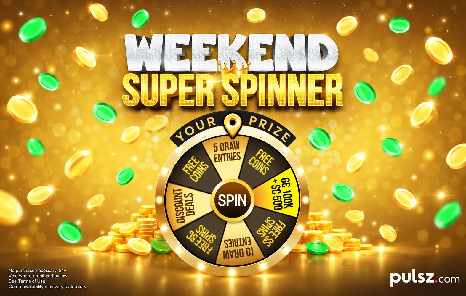 Pulsz Weekend Super Spinner