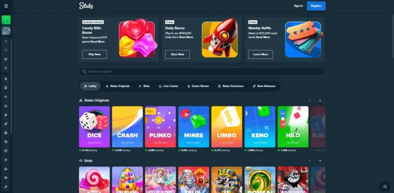 Offizielle Website von Stake.com Casino