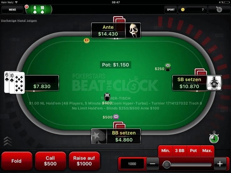 Unusual Online Poker Games: Beat the Clock