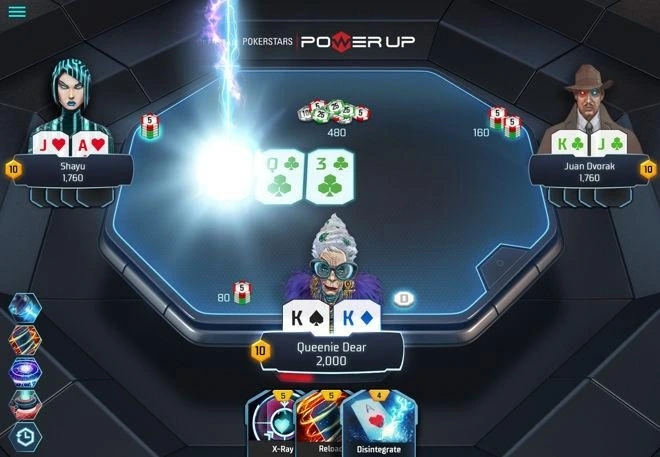Unusual Online Poker Games: Power Up 