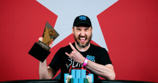 Ian Simpson Winners Photo 2,200 High Roller PokerStars Open Manchester