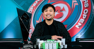Tuan Le PokerStars Open 1,100 Main Event winner 2025