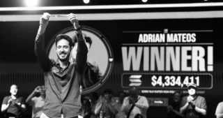 Adrian Mateos wins $250K Super High Roller NLH WSOP 2026