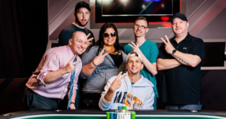 Sean Troha, Winner of Event #34: $1,500 Pot-Limit Omaha for $298,192 with his rail