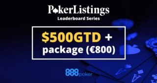 PokerListings Leaderboard Series at 888poker