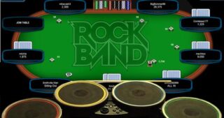 How to Play Poker with Your Rock Band Drum Kit