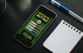 Sports betting on smartphone