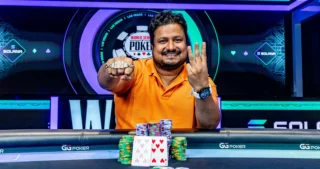 Santosh Suvarna Wins 50K WSOP High Roller 2026