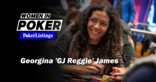 Women in Poker Georgina 'GJ Reggie' James