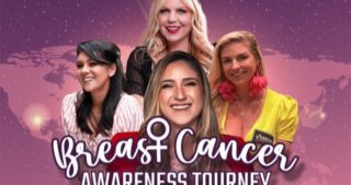 Americas Cardroom. $10,000 charity tournament for breast cancer awareness.