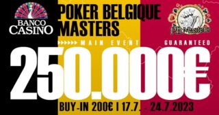 Banco casino Poker Belgique Masters 2023