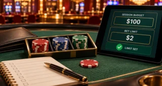 Bankroll management means setting a fixed, affordable gambling budget and controlling how it gets wagered—separating sustainable players from those who burn through funds fast.