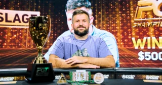 Chad Eveslage Winners Photo PGT $1,000,000 Freeroll