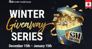 $250 000 Free Add-ons in GGPoker.ca Winter Giveaway Series