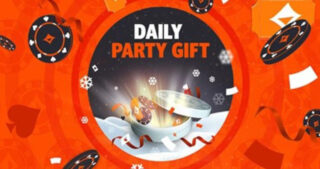 partypoker Daily Party Gift.