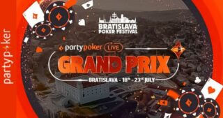 Win a €1.5K Bratislava Package at partypoker
