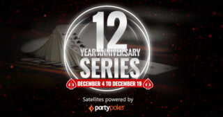 PlayGround and partypoker 12 year anniversary.