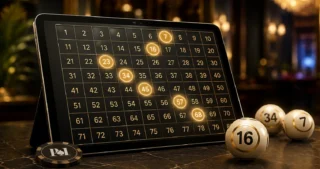 Best Keno Numbers with highlighted number patterns and lottery balls