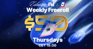 Pokerlistings x WPTG Exclusive weekly freeroll $50.