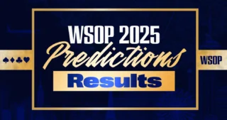 WSOP 2025 Predictions Results